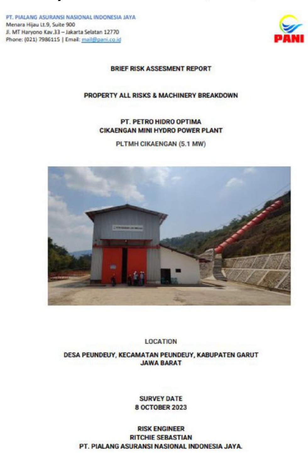 PLTMH Front View