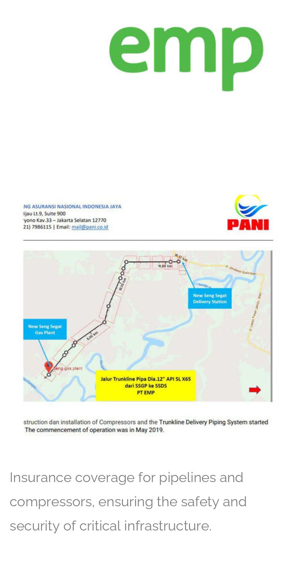 Trunkline Map